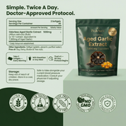 Aged Garlic Extract - Odorless Softgels for Intimacy